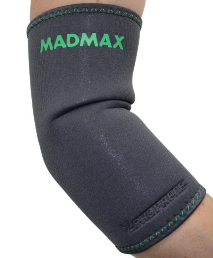 Налокітник MadMax MFA-293 Zahoprene Elbow Support Dark Grey/Green S - Зображення 2