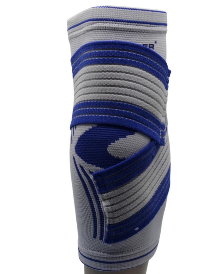 Налокітник Power System PS-6007 Elbow Support Pro White/Blue (1шт.) L/XL - Зображення 5