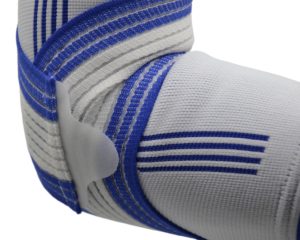 Налокітник Power System PS-6007 Elbow Support Pro White/Blue (1шт.) S/M - Зображення 6