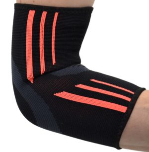 Налокітники Power System PS-6020 Elbow Support Evo Black/Orange (пара) XL - Зображення 3