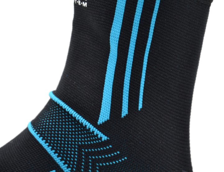Бандажі на гомілкостоп Power System PS-6022 Ankle Support Evo Black/Blue M (пара) - Зображення 9