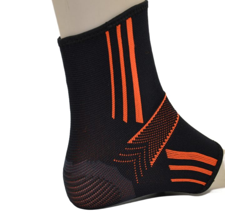 Бандажі на гомілкостоп Power System PS-6022 Ankle Support Evo Black/Orange XL (пара) - Зображення 6