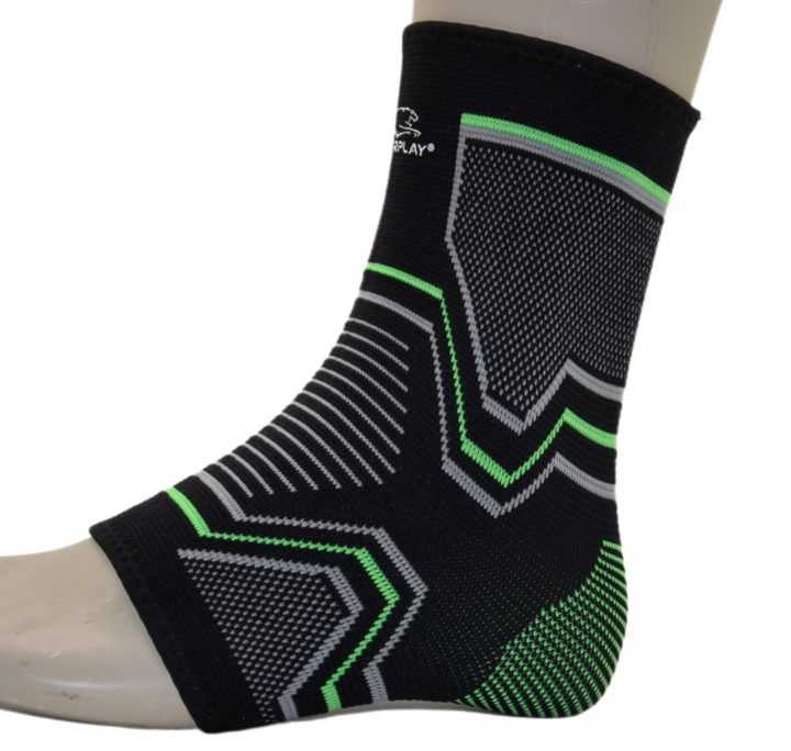 Бандажі на гомілкостоп PowerPlay 4100 Чорні S/M (пара) - Зображення 2