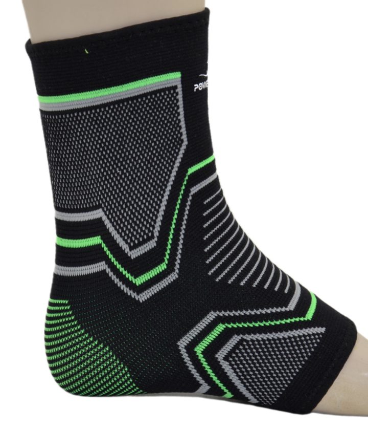 Бандажі на гомілкостоп PowerPlay 4100 Чорні S/M (пара) - Зображення 3