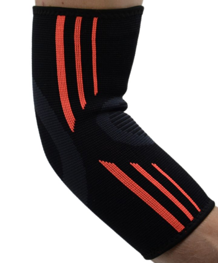 Налокітники Power System PS-6020 Elbow Support Evo Black/Orange (пара) M - Зображення 4