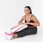 Резинка для фітнесу Power System PS-4061 Flex Loop Light Pink (опір 12кг.) - Зображення 10
