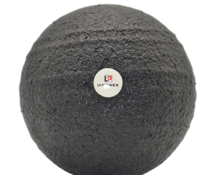Масажний м'яч U-POWEX Epp foam ball (d10.) Black - Зображення 4