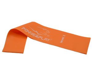 Резинка для фітнесу PowerPlay 4140 Level 1 Stretch Band (1-5 кг.) Помаранчева - Зображення 4