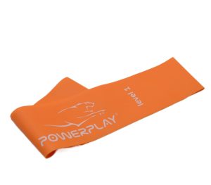 Резинка для фітнесу PowerPlay 4140 Level 1 Stretch Band (1-5 кг.) Помаранчева - Зображення 3