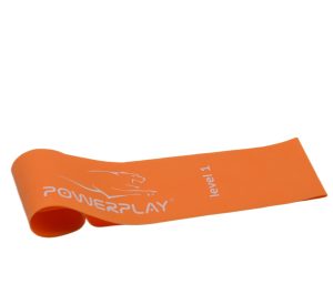 Резинка для фітнесу PowerPlay 4140 Level 1 Stretch Band (1-5 кг.) Помаранчева - Зображення 5