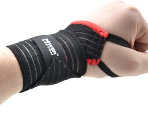 Кистьові бинти Power System PS-6000 Elastic Wrist Support Black/Red (пара) - Зображення 9