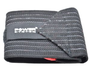 Кистьові бинти Power System PS-6000 Elastic Wrist Support Black/Red (пара) - Зображення 5