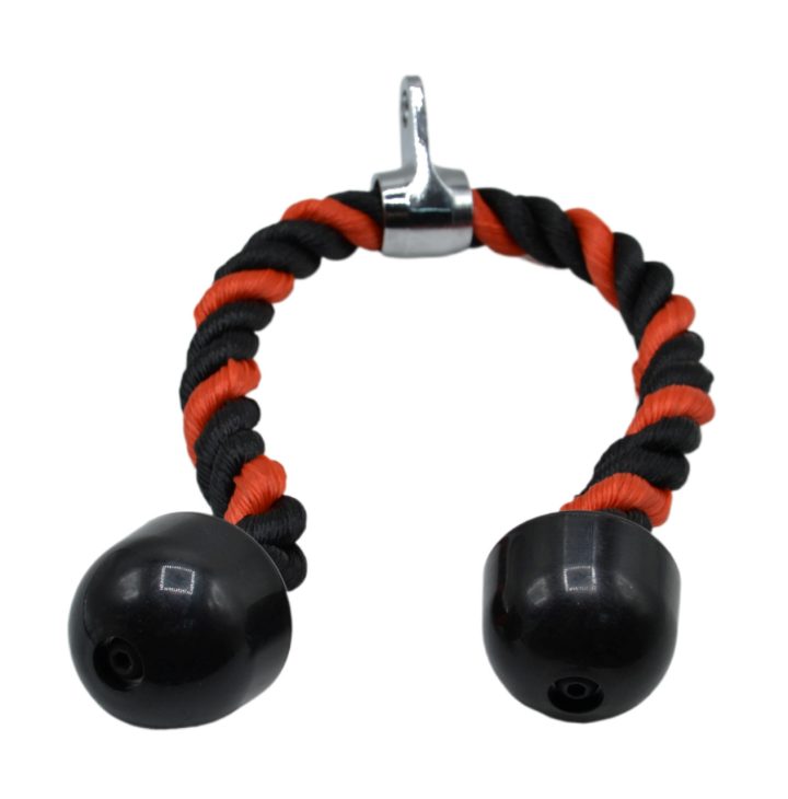 Канат для трицепса з подвійним хватом Power System PS-4041 Triceps Rope Black/Red - Зображення 3