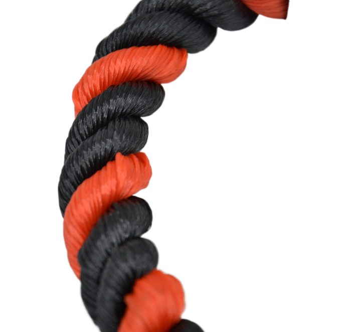 Канат для трицепса з подвійним хватом Power System PS-4041 Triceps Rope Black/Red - Зображення 6