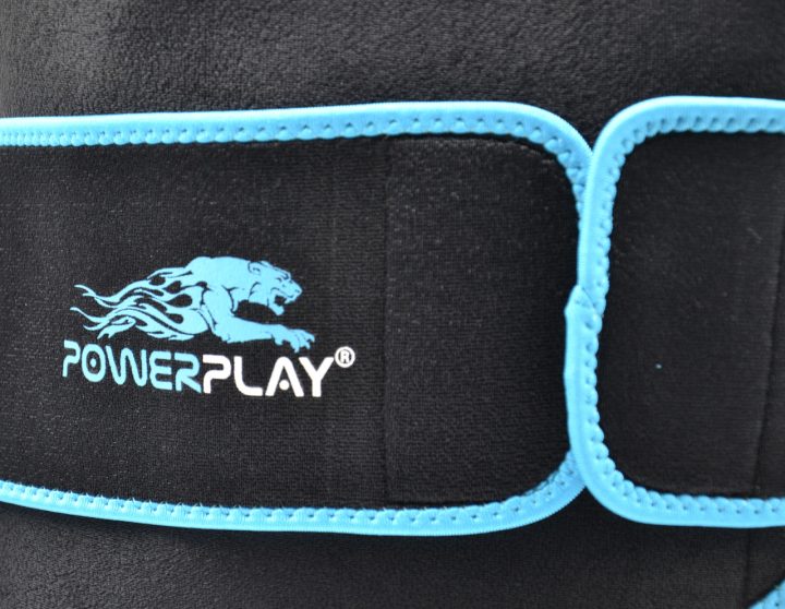 Пояс для схуднення PowerPlay 4303 Чорно-Синій - Зображення 6