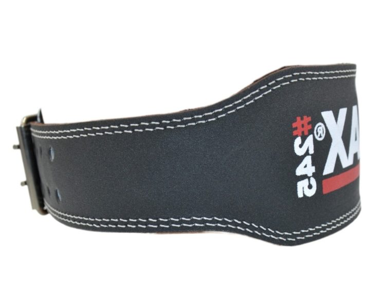 Пояс для важкої атлетики MadMax MFB-245 Full leather шкіряний Black L - Зображення 9