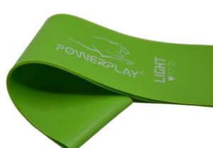 Резинка для фітнесу PowerPlay 4114 Mini Power Band 0.8мм. Light Зелена (5.5 кг) - Зображення 4