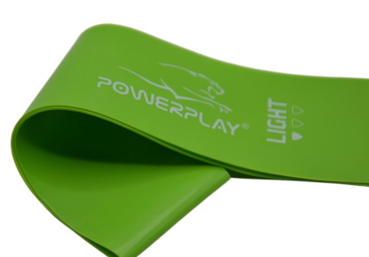 Резинка для фітнесу PowerPlay 4114 Mini Power Band 0.8мм. Light Зелена (5.5 кг) - Зображення 4
