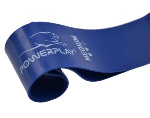 Резинка для фітнесу PowerPlay 4114 Mini Power Band 1мм. Medium Сіня (7.5 кг) - Зображення 5