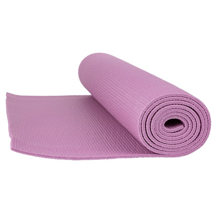 Килимок для йоги та фітнесу PowerPlay 4010 PVC Yoga Mat Рожевий (173x61x0.6) - Зображення 6