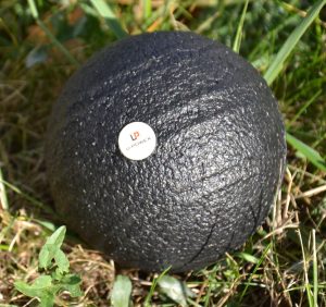 Масажний м'яч U-POWEX Epp foam ball (d10.) Black - Зображення 7