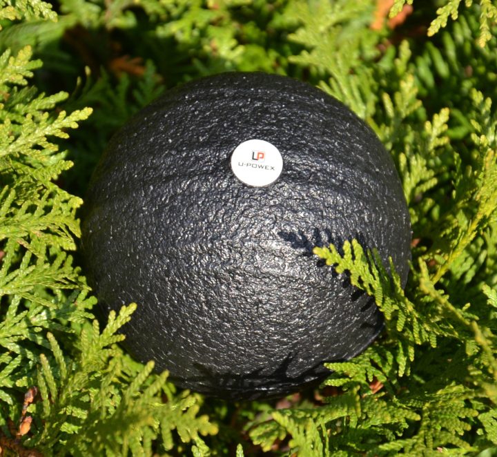 Масажний м'яч U-POWEX Epp foam ball (d10.) Black - Зображення 8