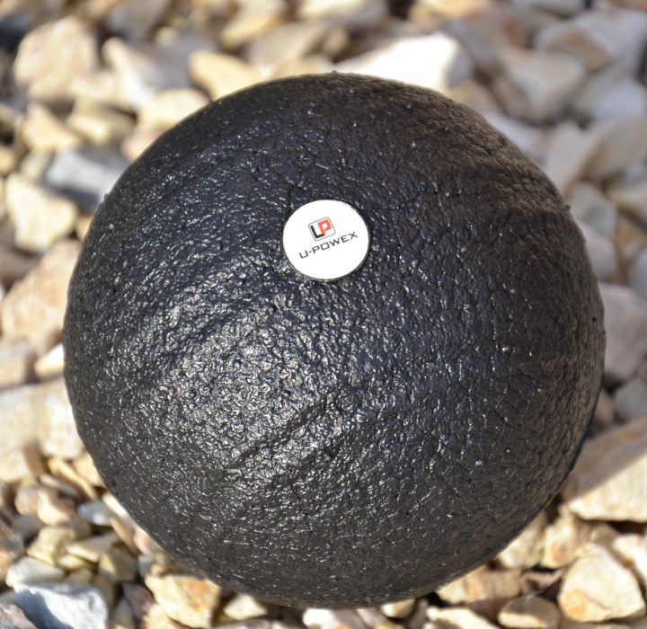 Масажний м'яч U-POWEX Epp foam ball (d10.) Black - Зображення 9