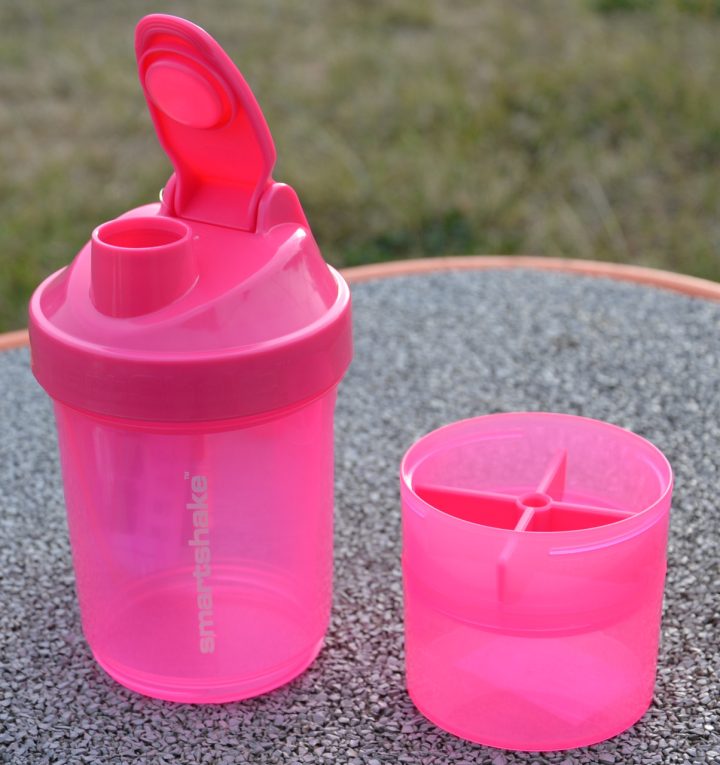Шейкер спортивний SmartShake Original2GO 600ml Neon Pink - Зображення 9