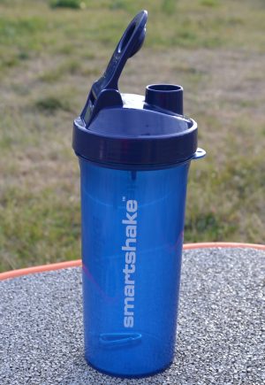 Шейкер спортивний Smartshake Lite 1000ml Glossy-Navy Blue - Зображення 3