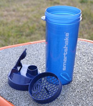 Шейкер спортивний Smartshake Lite 1000ml Glossy-Navy Blue - Зображення 5