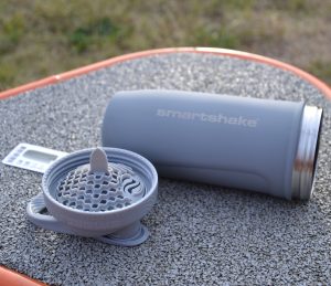 Шейкер спортивний SmartShake металевий Reforce Stainless Steel 30oz/900ml Gray - Зображення 3