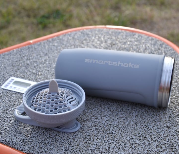 Шейкер спортивний SmartShake металевий Reforce Stainless Steel 30oz/900ml Gray - Зображення 3