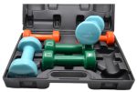 Набір гантелей в кейсі 12 кг. PowerPlay 4118 Fitness Dumbells (2шт.*1кг. 2шт.*2кг. 2шт.*3кг.) - Зображення 6