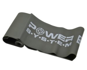 Стрічка-еспандер для спорту та реабілітації Power System PS-4123 Flat Stretch Band Level 3 Grey (25-35кг.) - Зображення 8
