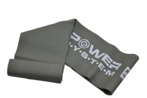 Стрічка-еспандер для спорту та реабілітації Power System PS-4123 Flat Stretch Band Level 3 Grey (25-35кг.) - Зображення 3