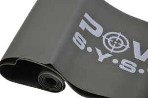 Стрічка-еспандер для спорту та реабілітації Power System PS-4123 Flat Stretch Band Level 3 Grey (25-35кг.) - Зображення 4