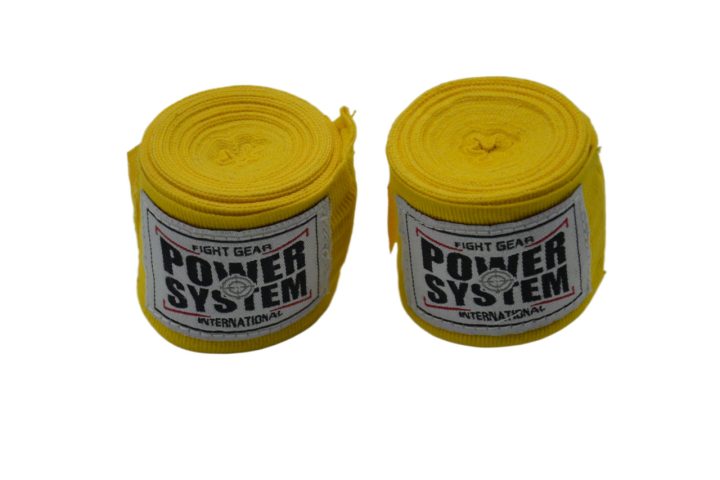 Бинти для боксу Power System PS-3404 Yellow (4 м) - Зображення 5