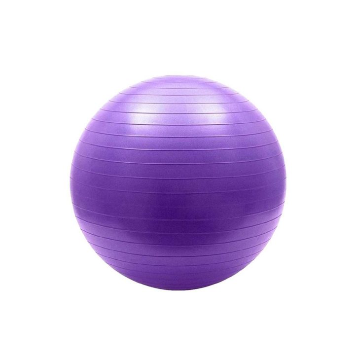 М'яч для фітнесу (фітбол) Power System PS-4011 Ø55 cm PRO Gymball Purple - Зображення 8