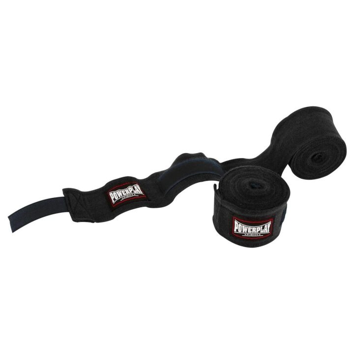 Бинти для боксу PowerPlay 3046 Чорні NYLON (2.5 м) - Зображення 2