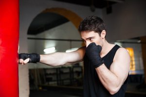 Бинти для боксу PowerPlay 3047 Чорні Lycra (спандекс) (4,5м) - Зображення 8