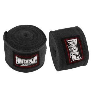 Бинти для боксу PowerPlay 3046 Чорні NYLON (4,5 м) - Зображення 5