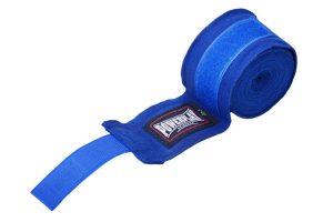Бинти для боксу PowerPlay 3046 Сині NYLON (4,5 м) - Зображення 2
