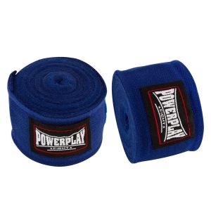 Бинти для боксу PowerPlay 3046 Сині NYLON (4,5 м) - Зображення 4