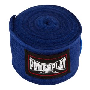Бинти для боксу PowerPlay 3046 Сині NYLON (4,5 м) - Зображення 6
