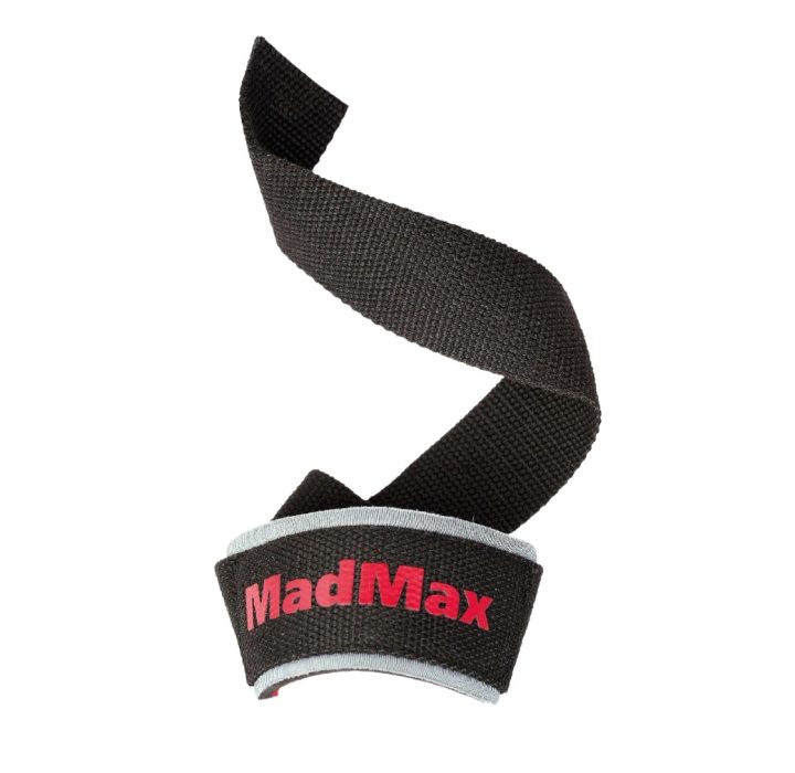 Лямки для тяги MadMax MFA-267 PWR Straps Black/Grey/Red - Зображення 2