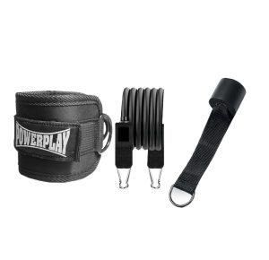 Манжета для тяги PowerPlay 4334 Ankle Strap Чорна - Зображення 1