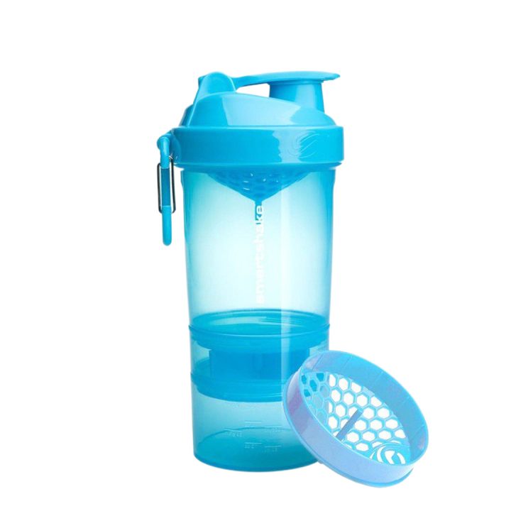 Шейкер спортивний SmartShake Original2GO 600ml Neon Blue - Зображення 2