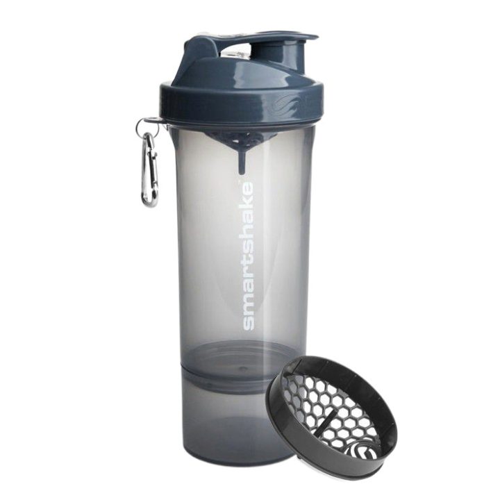Шейкер спортивний SmartShake Slim 500ml Gray - Зображення 2