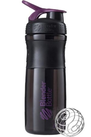 Шейкер спортивний (пляшка) BlenderBottle SportMixer Flip 28oz/820ml Black/Plum - Зображення 1