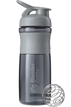 Шейкер спортивний (пляшка) BlenderBottle SportMixer Flip 28oz/820ml Grey - Зображення 1